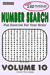 Number Search Puzzles Volume 10